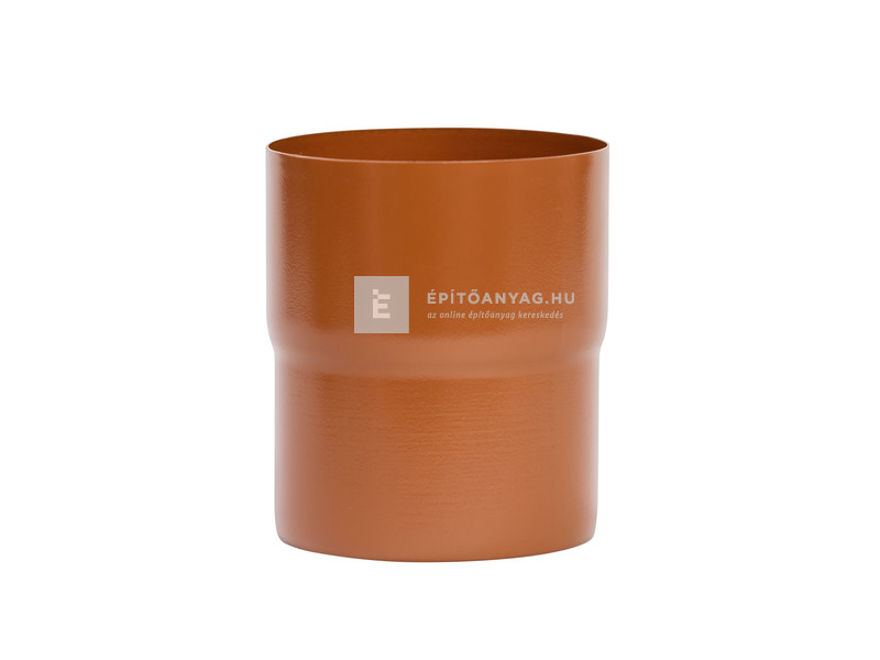 Tondach 100 acél lefolyócső toldó téglavörös