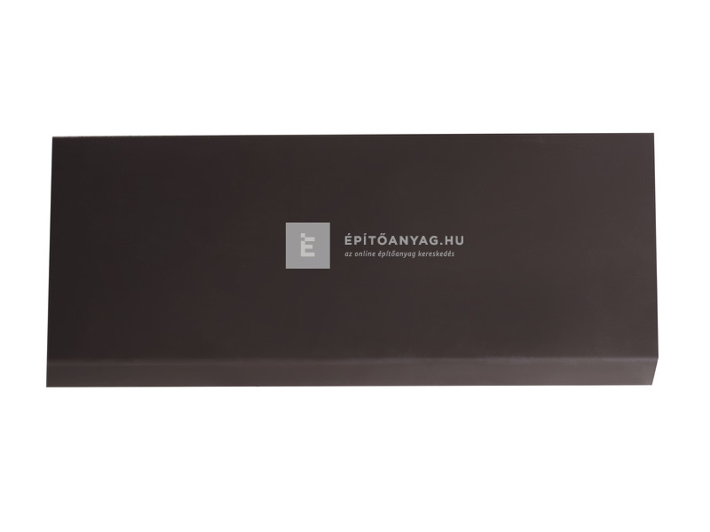 Tondach acél cseppentőlemez barna 15 cm x 2 m