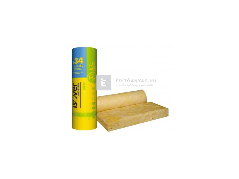 Isover Forte Twin 10/5 Üveggyapot filc (2x)50x1200x4500 mm