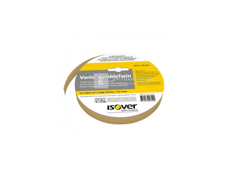 Isover Vario DoubleTwin kétoldalas öntapadó ragasztószalag 1,9 cm x 50 m
