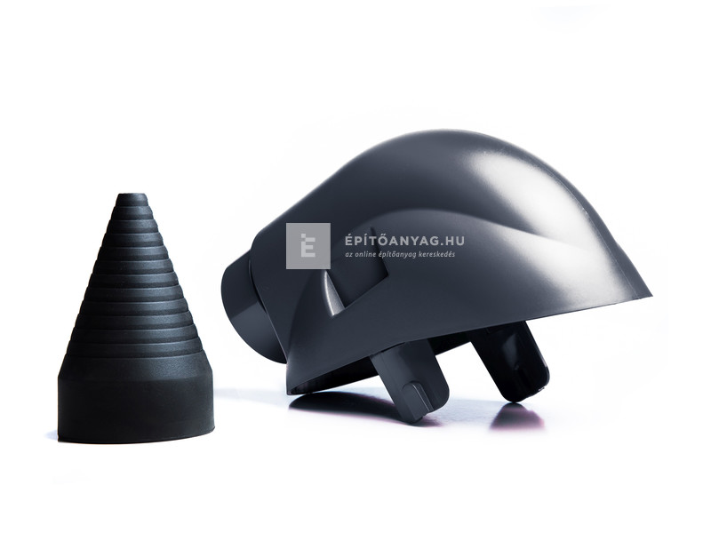 Klöber szolár kivezető elem DN100 antracit