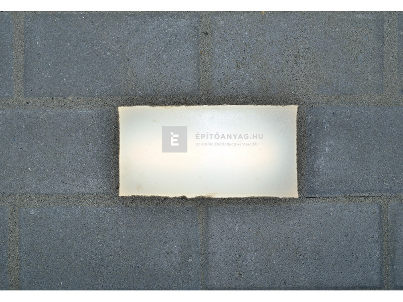 KK Kavics KK-London LED világító térkő alapcsomag fehér 10x20x6 cm