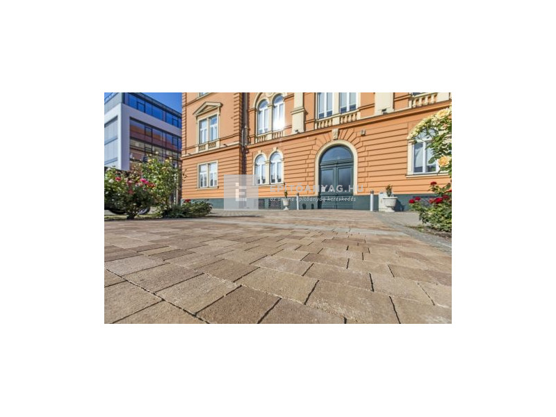 Leier Castrum Kombi térkő natúr sepia 5 cm