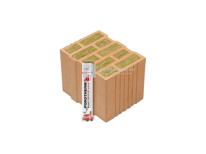 Porotherm 32 Alfa Thermo Rapid Dryfix tégla