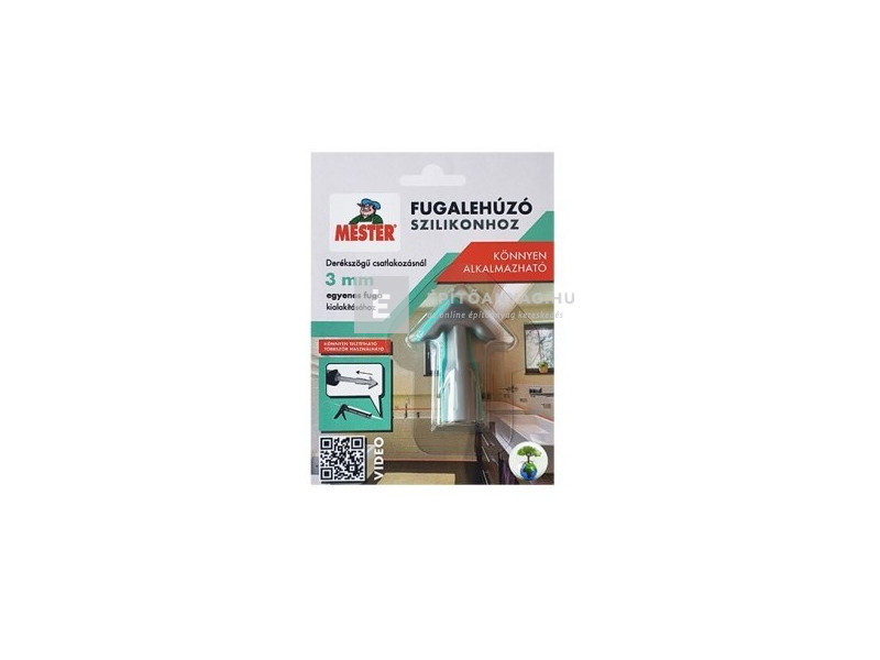 Fugalehúzó szilikonhoz, egyenes 3 mm