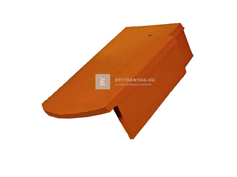 Creaton RÓNA szegmensvágású szegélycserép jobb Nuance rézvörös engóbozott
