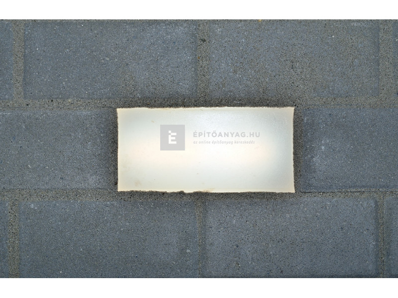 KK Kavics KK-London LED világító térkő fehér 10x20x6 cm