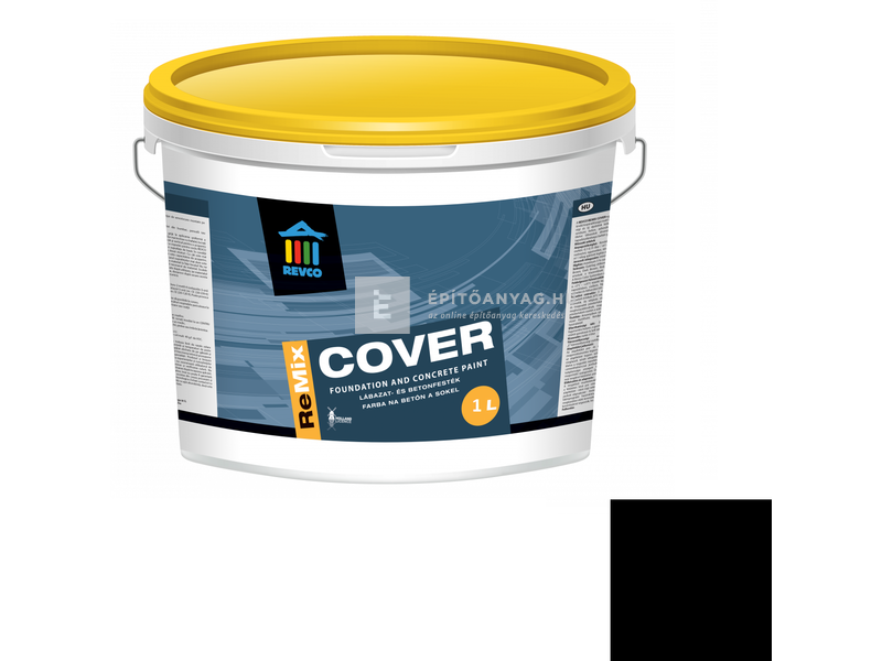 Revco Remix Cover Lábazat- és betonfesték black 1 l