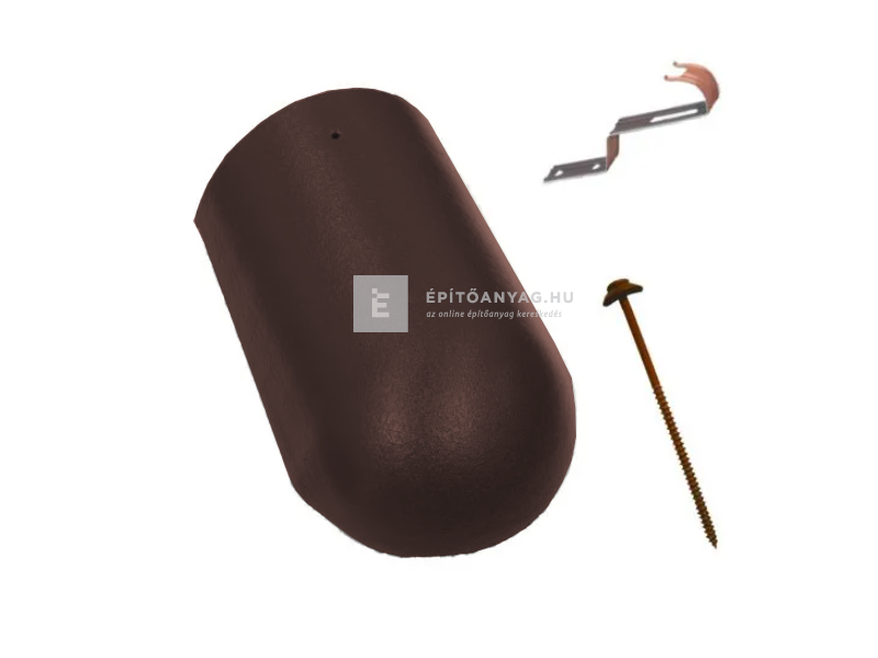 Terrán Zenit kezdő kúpcserép Elegant gesztenyebarna