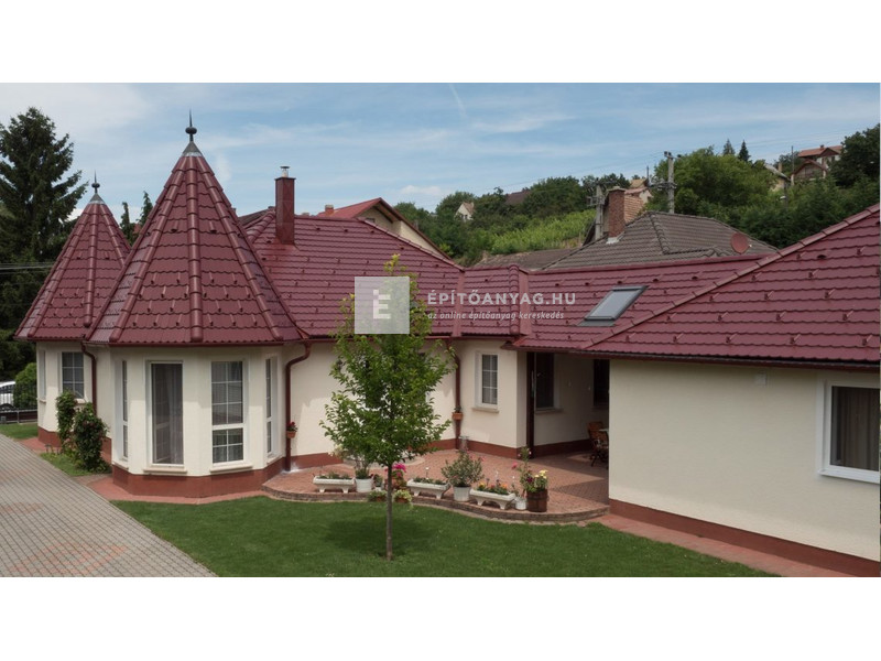 Terrán Rundo alapcserép Resistor merlot