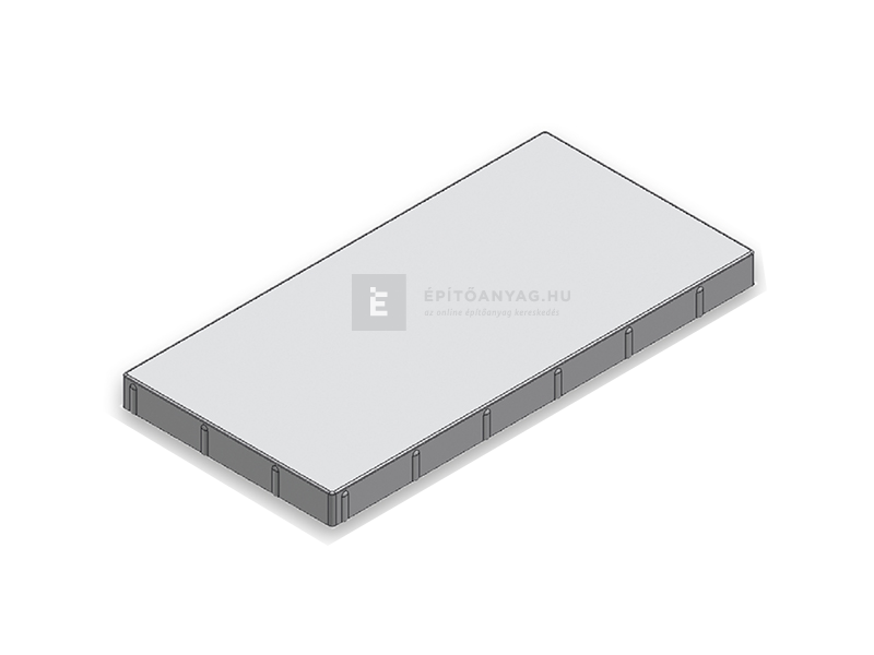 Viastein Folio Fino Teraszburkoló lap bazalt árnyalt 60x30x4,2 cm 14 sor CCP