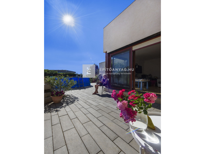 ABeton Avante kombi térkő szürke 8 cm