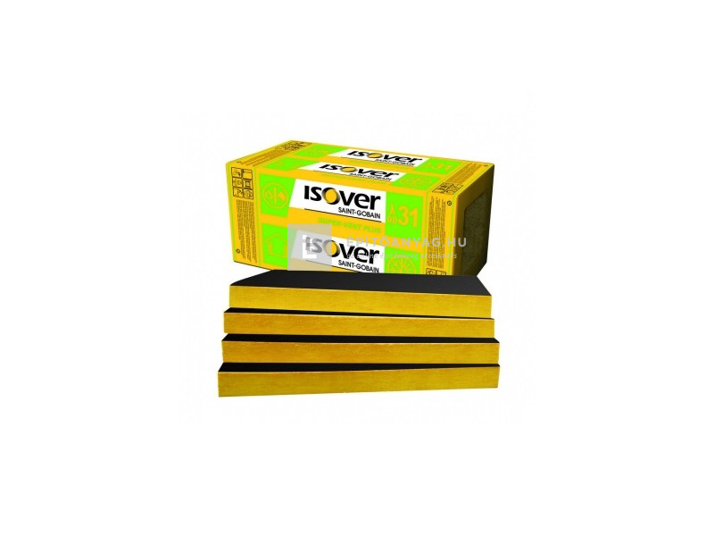 Isover SUPER-VENT PLUS 10 hőszigetelő hidrofób üveggyapot lemez, 3,60 m2/csomag