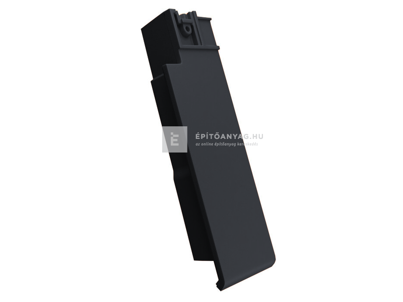 Creaton SIMPLA szegély félcserép bal Nuance fekete matt engóbozott