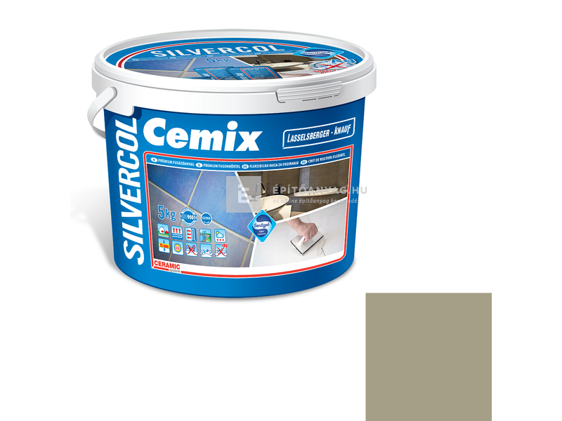 Cemix SilverCol fugázó 2-15 mm cementzöld 5 kg
