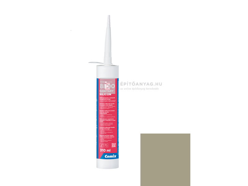Cemix Szaniterszilikon cementzöld 310 ml