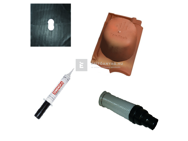 Tondach Mediteran Plus csatornaszellőző szett FusionProtect tricolor