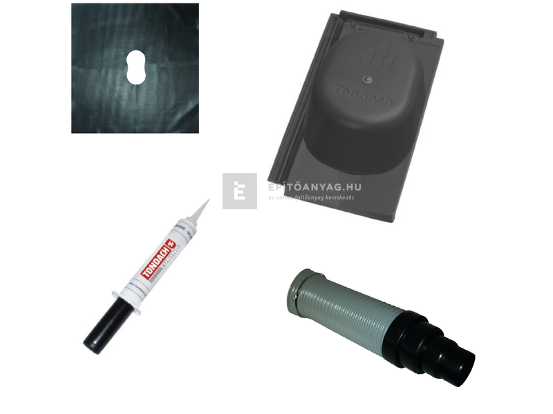 Tondach V11 csatornaszellőző szett FusionProtect titán