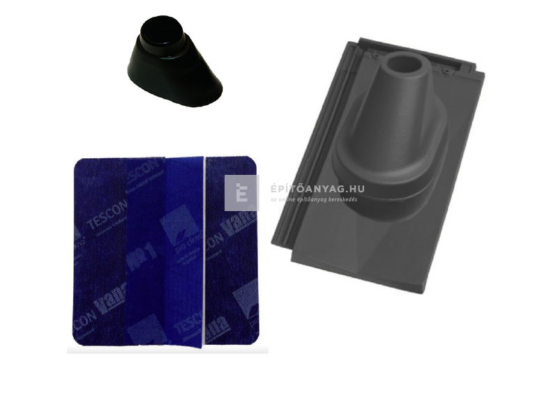 Tondach V11 antennakivezető szett FusionProtect titán