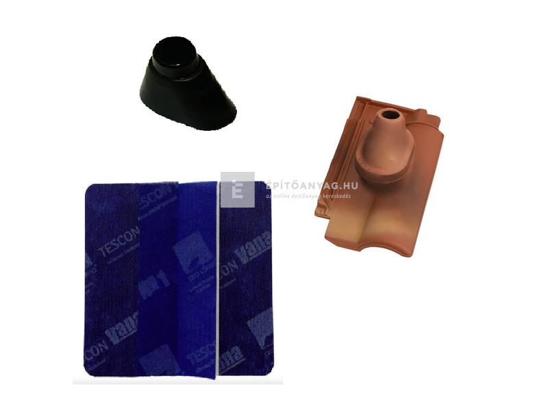 Tondach Mediteran Plus antennakivezető szett FusionProtect tricolor