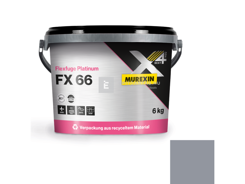 Murexin FX 66 EP Platinum flexfugázó 7 mm-ig, cementszürke 6 kg