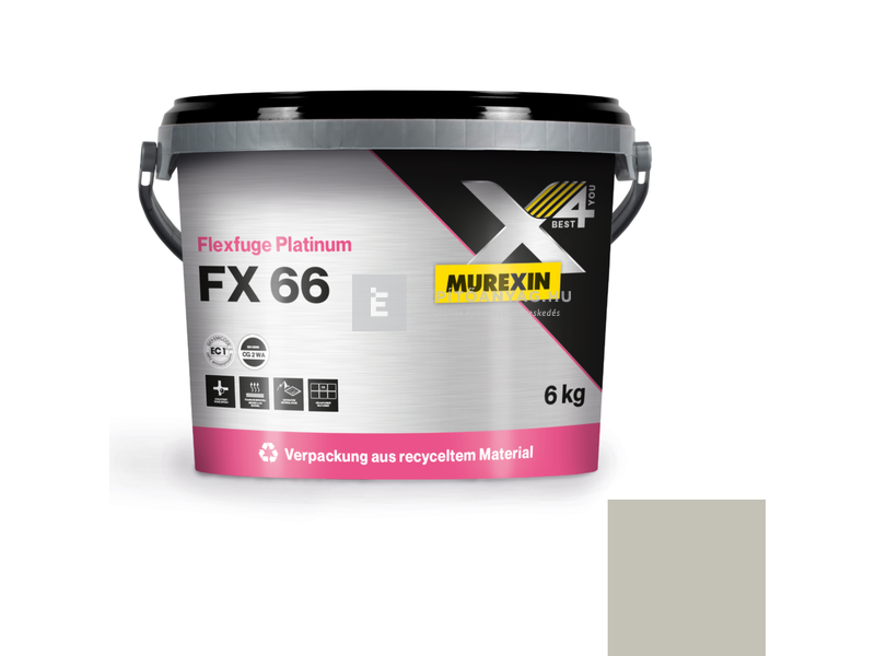 Murexin FX 66 EP Platinum flexfugázó 7 mm-ig, manhattan 6 kg