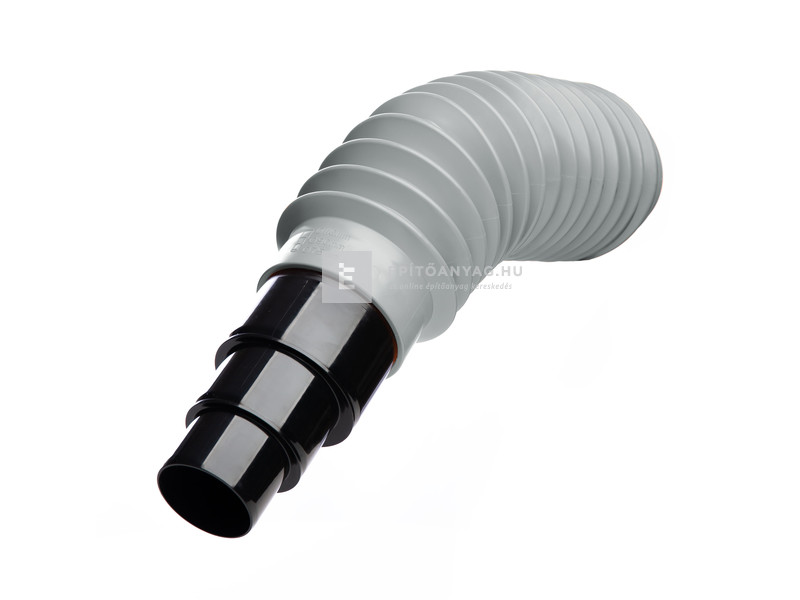 Klöber gégecső + bilincs DN 110/125 - 110/90/75 szürke