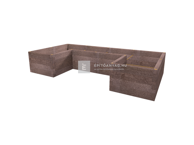 Leier Durisol Magaságyás U Plusz alakzat