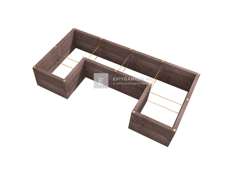 Leier Durisol Magaságyás U Plusz alakzat