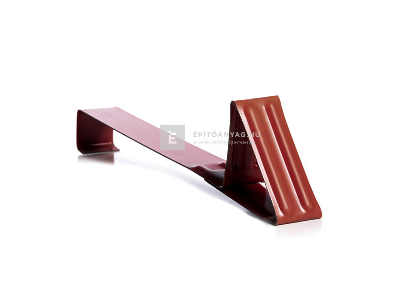 Fém hófogó betoncseréphez borvörös