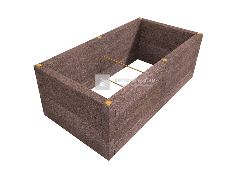 Leier Durisol Magaságyás téglalap alakzat