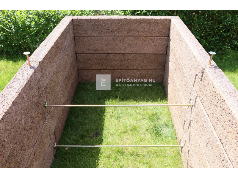 Leier Durisol Magaságyás téglalap alakzat