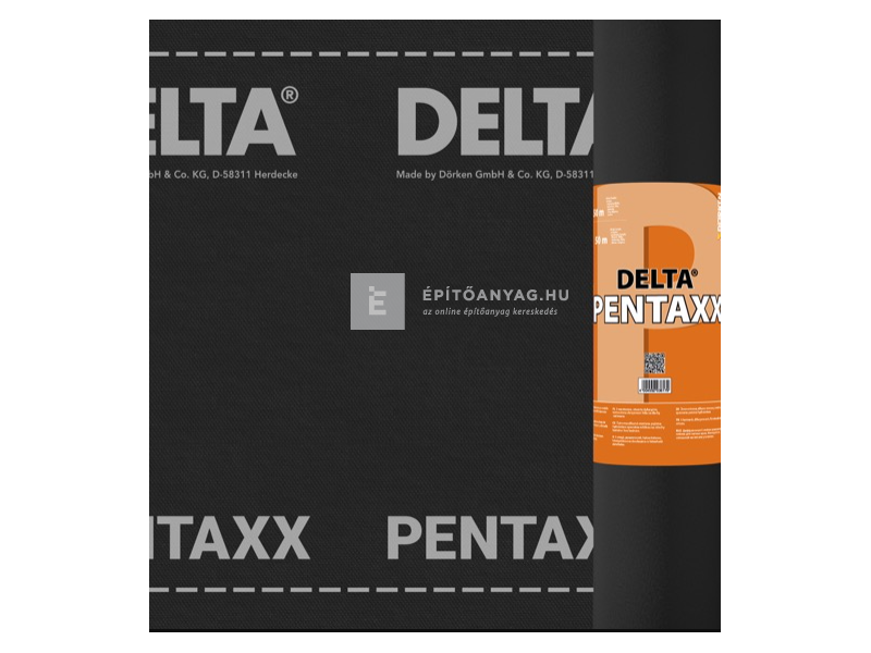 Dörken Delta Pentaxx Diffúziós tetőfólia, ragasztósávval 1,5x50 m (75 m2/tekercs)