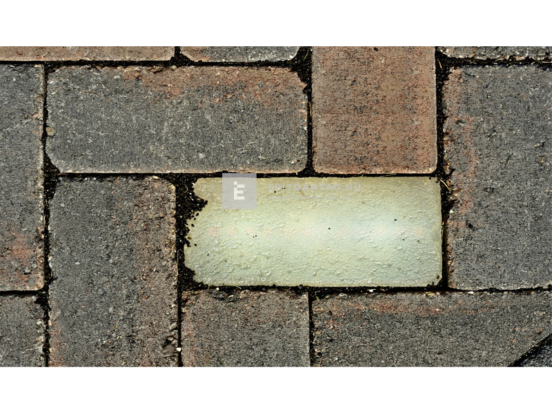 KK Kavics Óbuda LED világító térkő fehér 11,3x23x5,3 cm