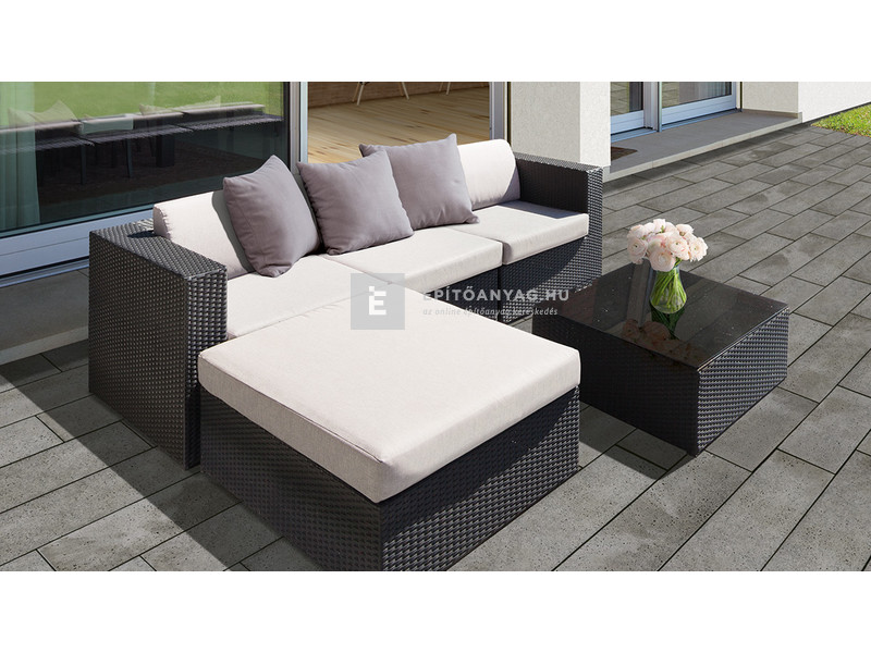 Semmelrock Brad. Lusso Vulcano Lap, tufaszürke, 90x30x4 cm