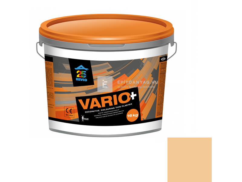 Revco Vario Spachtel Vékonyvakolat, kapart 1 mm caramel 2, 16 kg