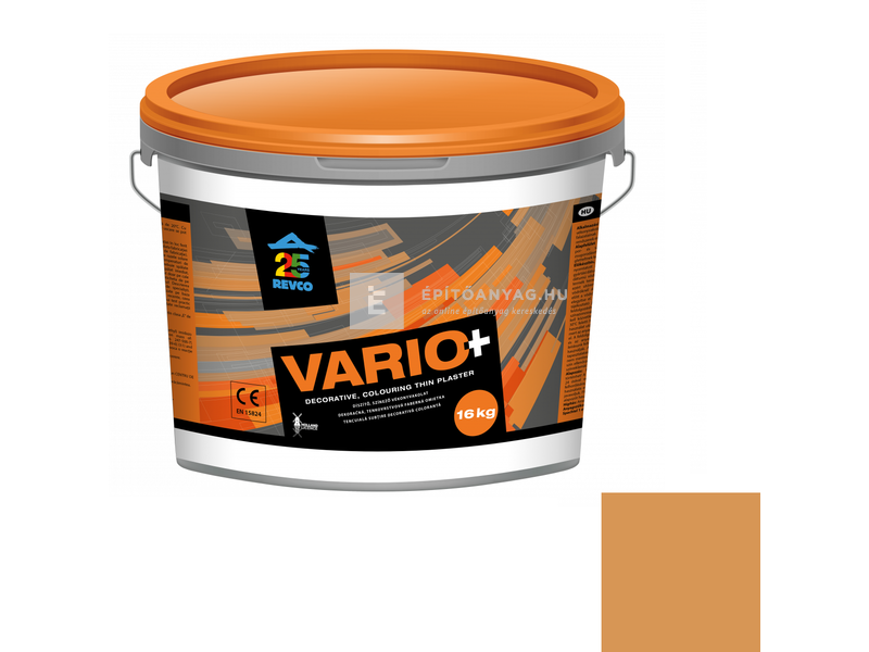 Revco Vario Spachtel Vékonyvakolat, kapart 1 mm caramel 4, 16 kg