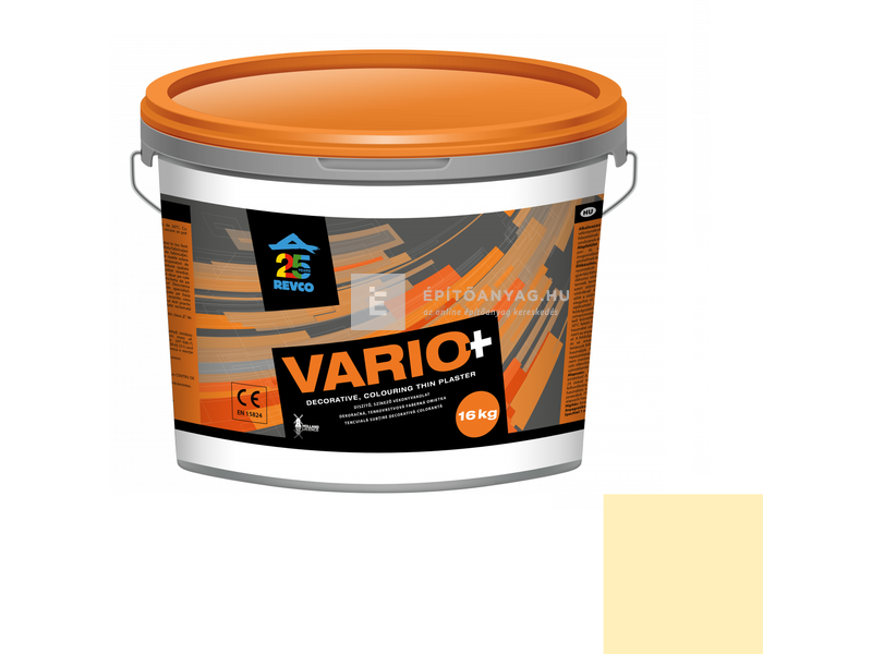 Revco Vario Spachtel Vékonyvakolat, kapart 1 mm curry 2, 16 kg