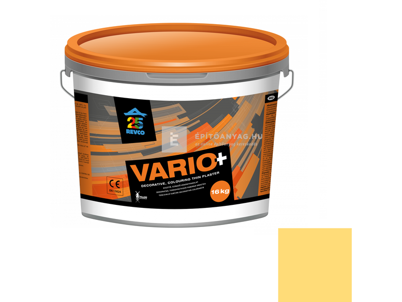 Revco Vario Spachtel Vékonyvakolat, kapart 1 mm curry 4, 16 kg