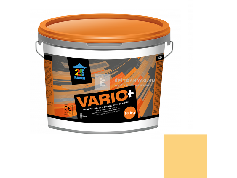 Revco Vario Spachtel Vékonyvakolat, kapart 1 mm ginger 4, 16 kg