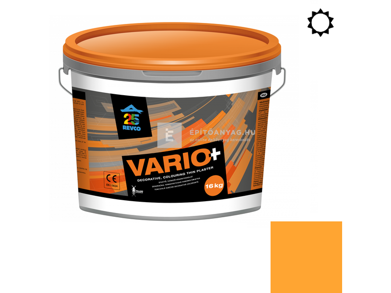 Revco Vario Spachtel Vékonyvakolat, kapart 1 mm orange 5, 16 kg