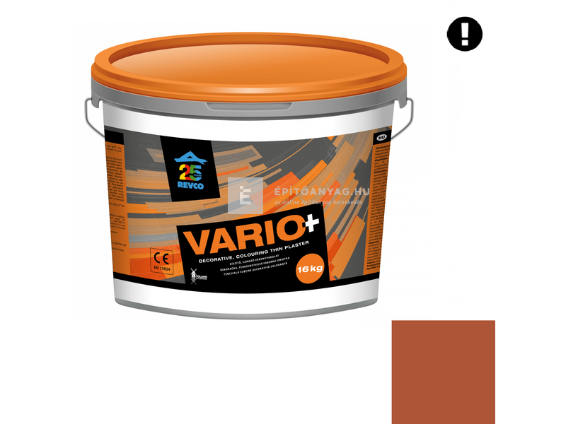 Revco Vario Spachtel Vékonyvakolat, kapart 1 mm cacao 5, 16 kg