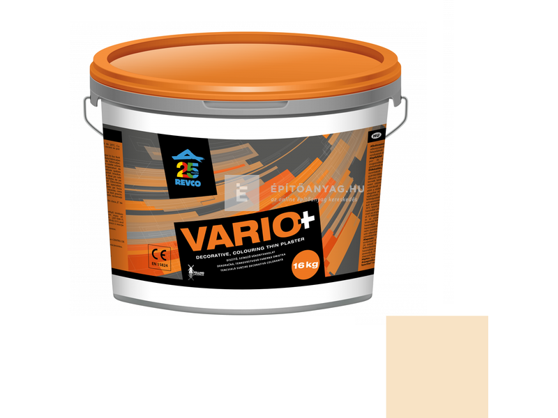 Revco Vario Spachtel Vékonyvakolat, kapart 1,5 mm caramel 1, 16 kg