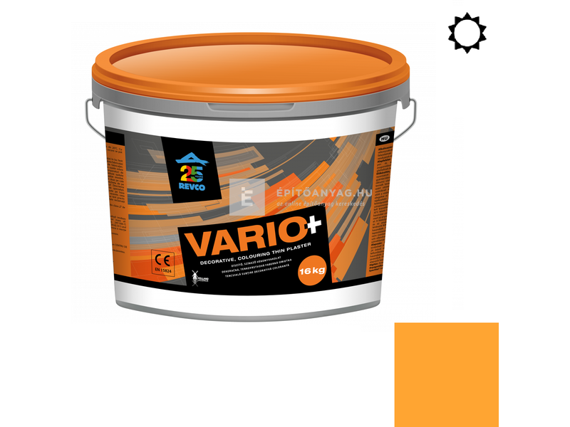 Revco Vario Spachtel Vékonyvakolat, kapart 1,5 mm orange 5, 16 kg
