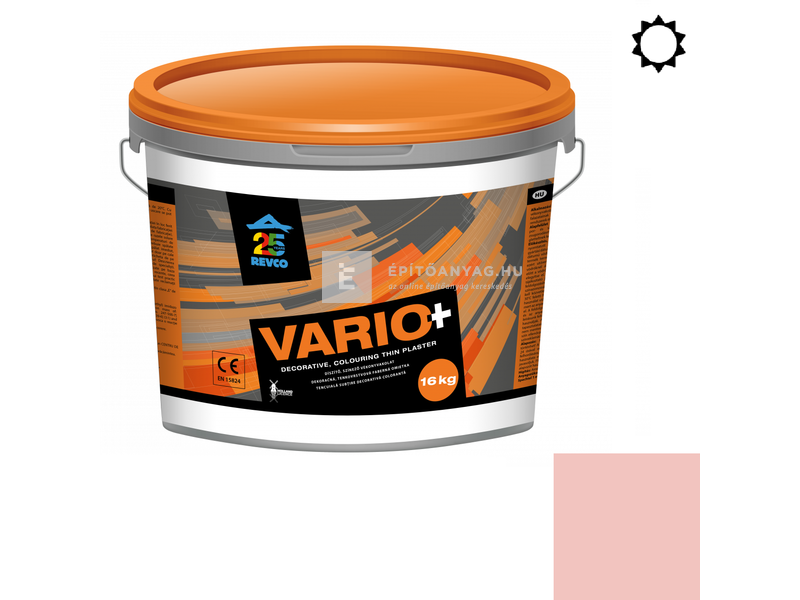Revco Vario Spachtel Vékonyvakolat, kapart 1,5 mm rouge 1, 16 kg