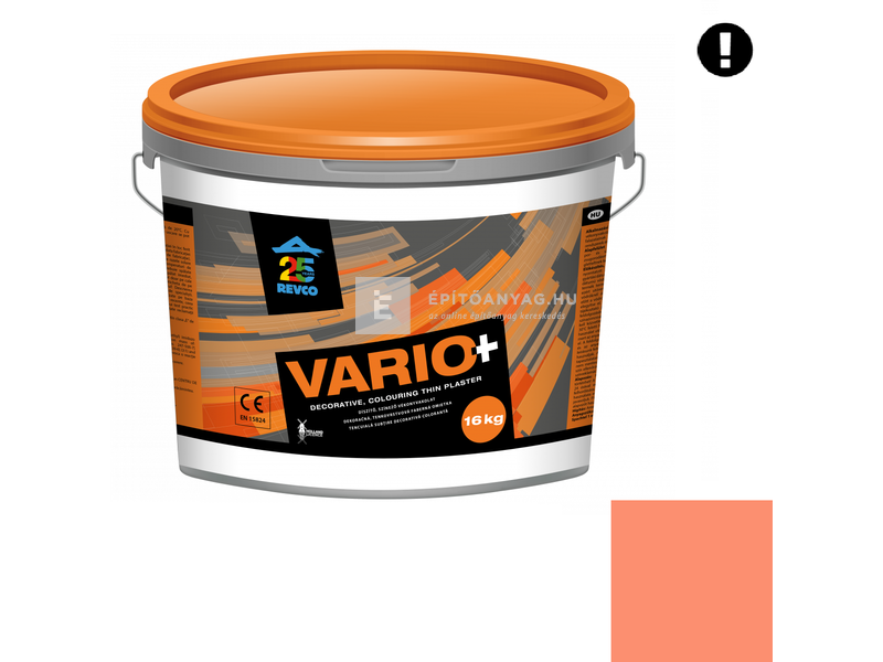 Revco Vario Spachtel Vékonyvakolat, kapart 1,5 mm whiskey 4, 16 kg