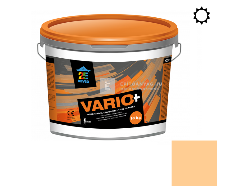 Revco Vario Spachtel Vékonyvakolat, kapart 2,5 mm mandarin 3, 16 kg