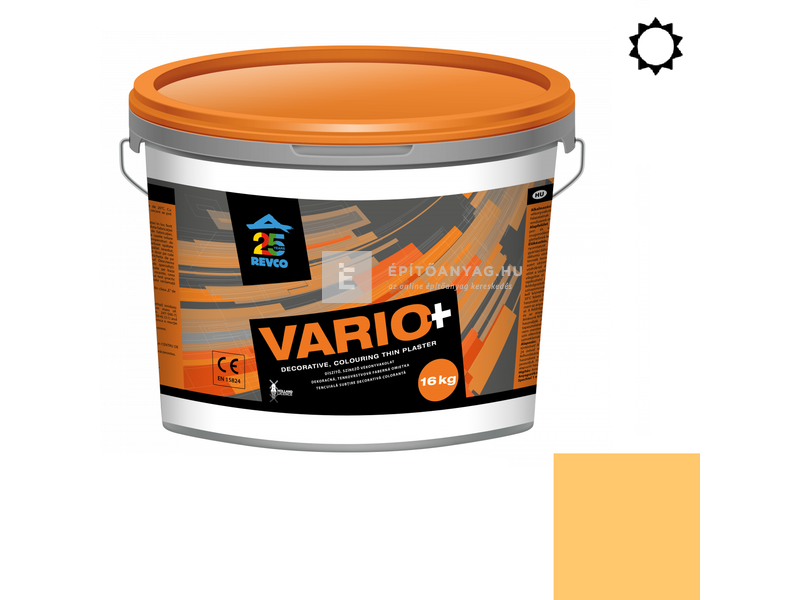Revco Vario Spachtel Vékonyvakolat, kapart 2,5 mm orange 3, 16 kg