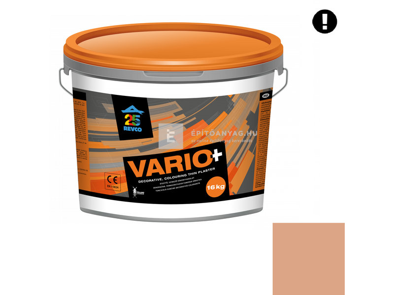 Revco Vario Spachtel Vékonyvakolat, kapart 2,5 mm pilvax 4, 16 kg