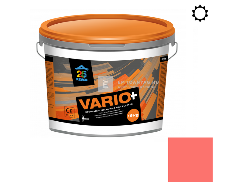 Revco Vario Spachtel Vékonyvakolat, kapart 2,5 mm pink 3, 16 kg